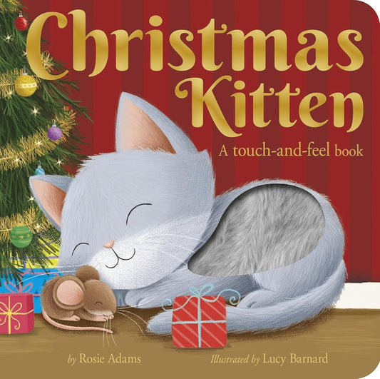 Christmas Kitten: A touch-and-feel book cover image