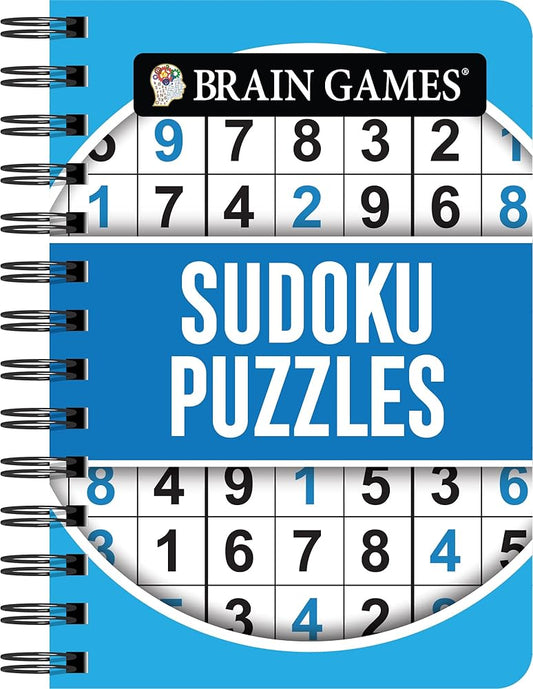 Brain Games - To Go - Sudoku Puzzles (Blue - Circle Cover) cover image