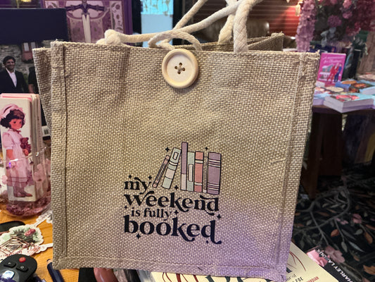 Mini Tote- My Wknd is Fully Booked