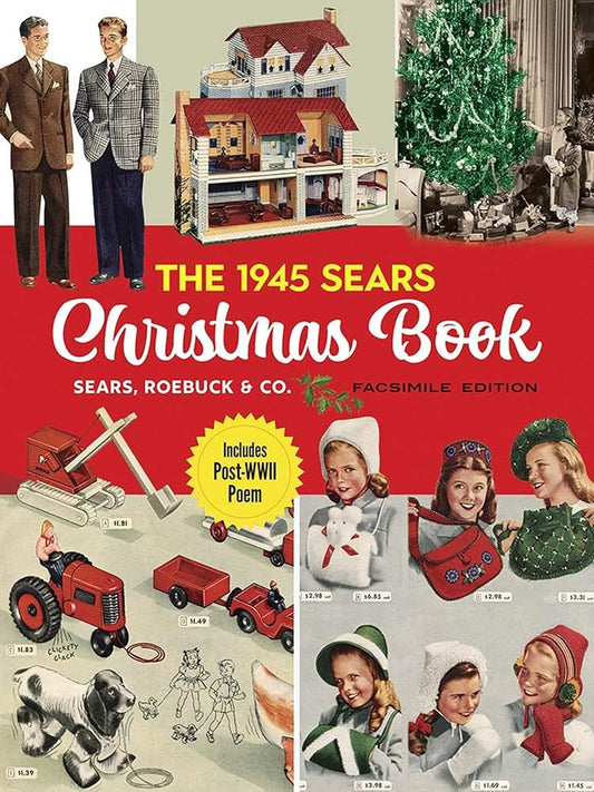 The 1945 Sears Christmas Book cover image