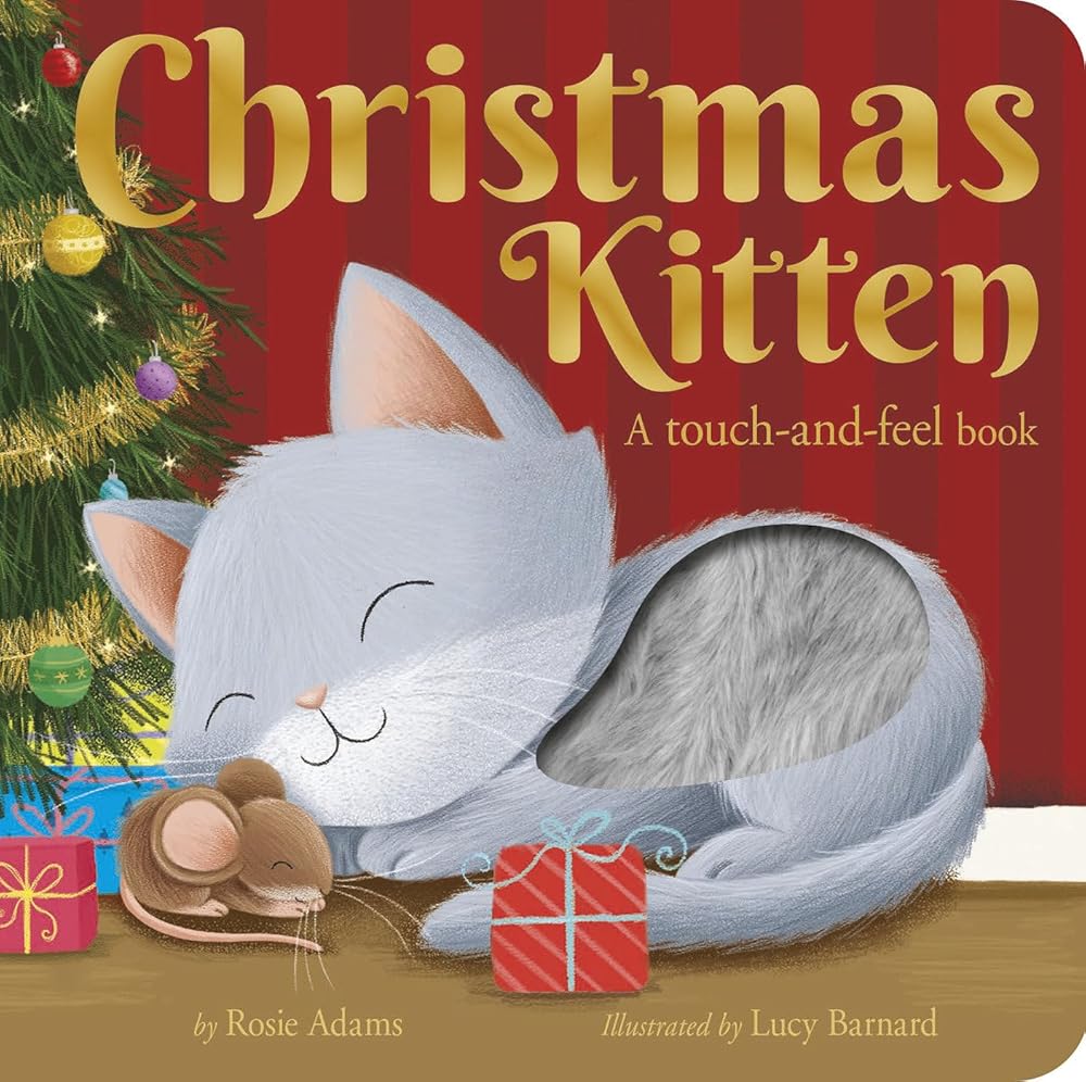 Christmas Kitten: A touch-and-feel book cover image