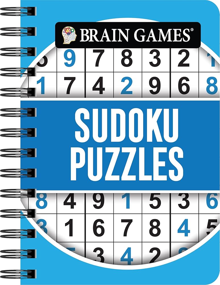 Brain Games - To Go - Sudoku Puzzles (Blue - Circle Cover) cover image